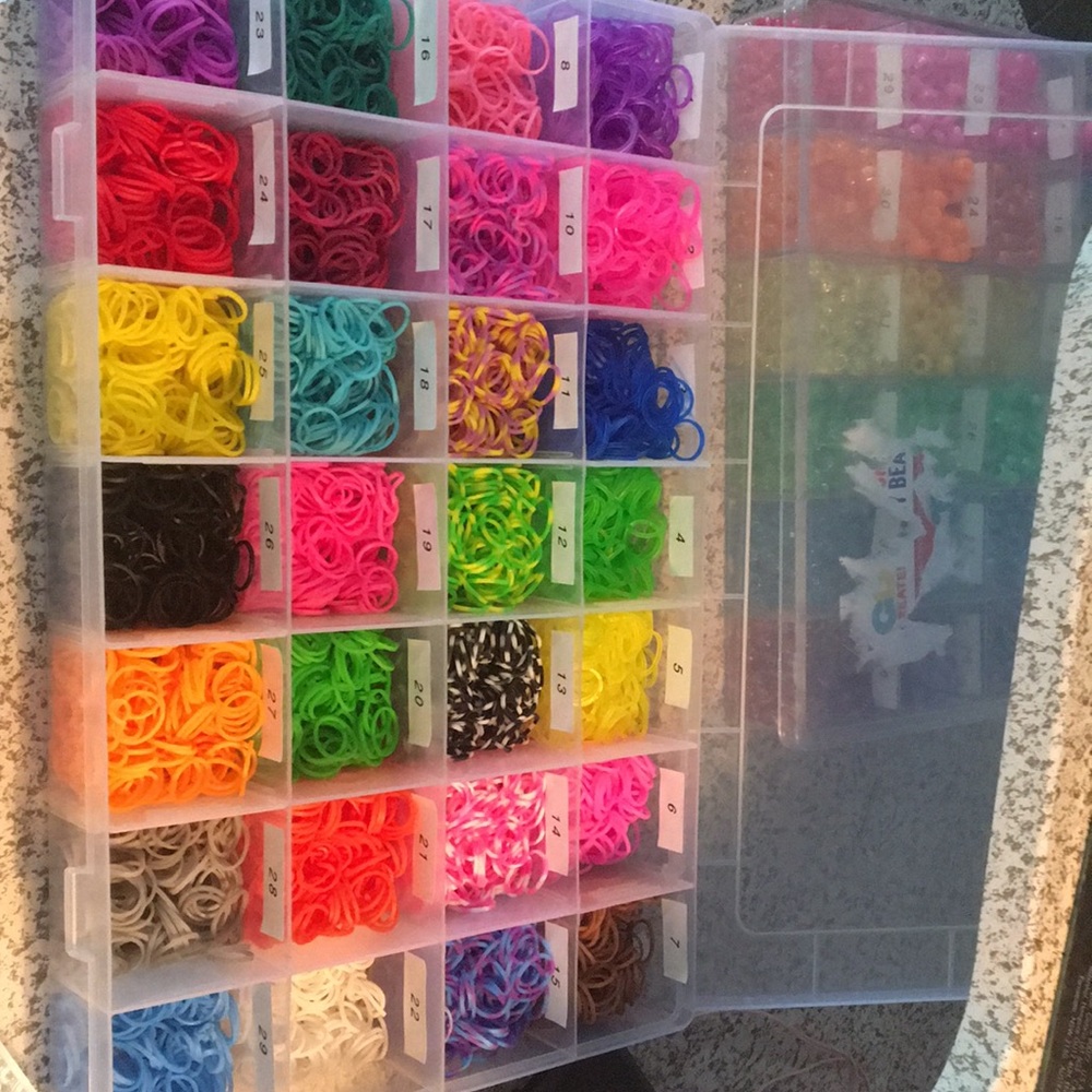 My colors for rubber bands🌈